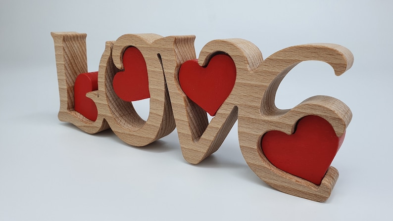 love and Heart scroll saw pattern image 4