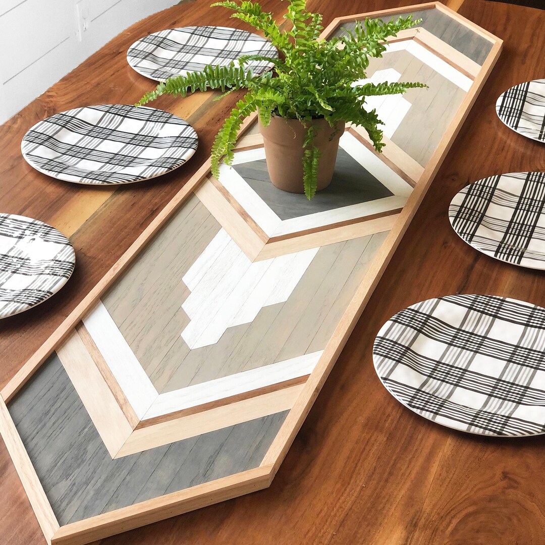 Denali Table Centerpiece & Wood Wall Art Centerpieces for Etsy