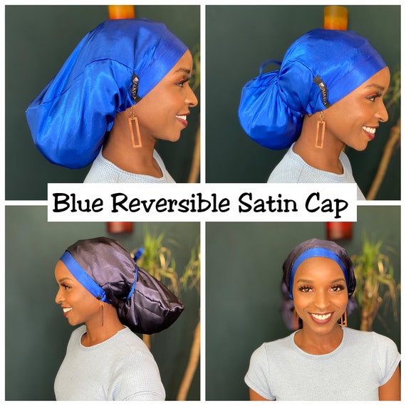 Silk Satin HAIR BONNET Satin Hair Cap 