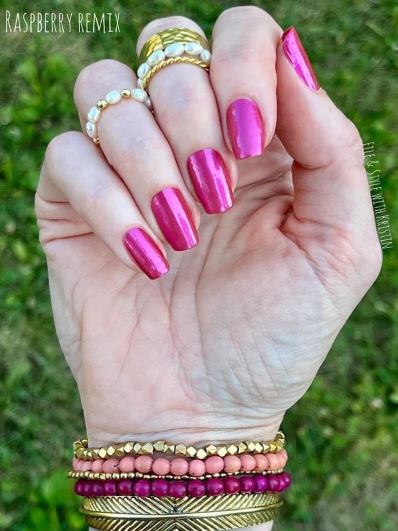 Color Street Raspberry Remix Etsy