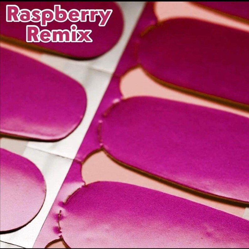 Color Street Raspberry Remix Etsy