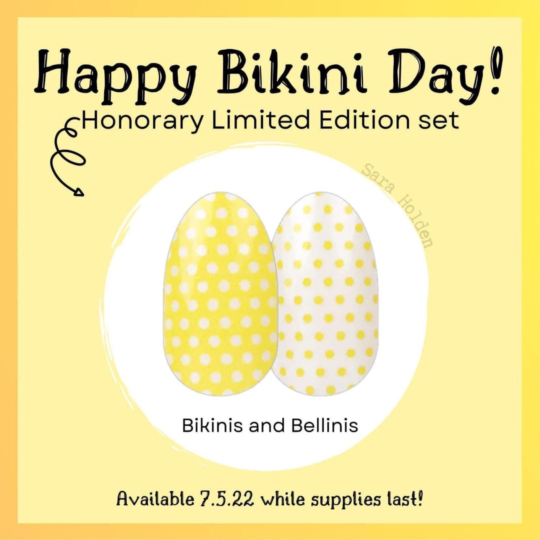 Color Street Bikinis and Bellinis Etsy