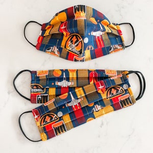 Star Wars Rebel Face Mask / 100% cotton / 3 Layers / Pellon Interfacing / Elastic straps / Made in USA