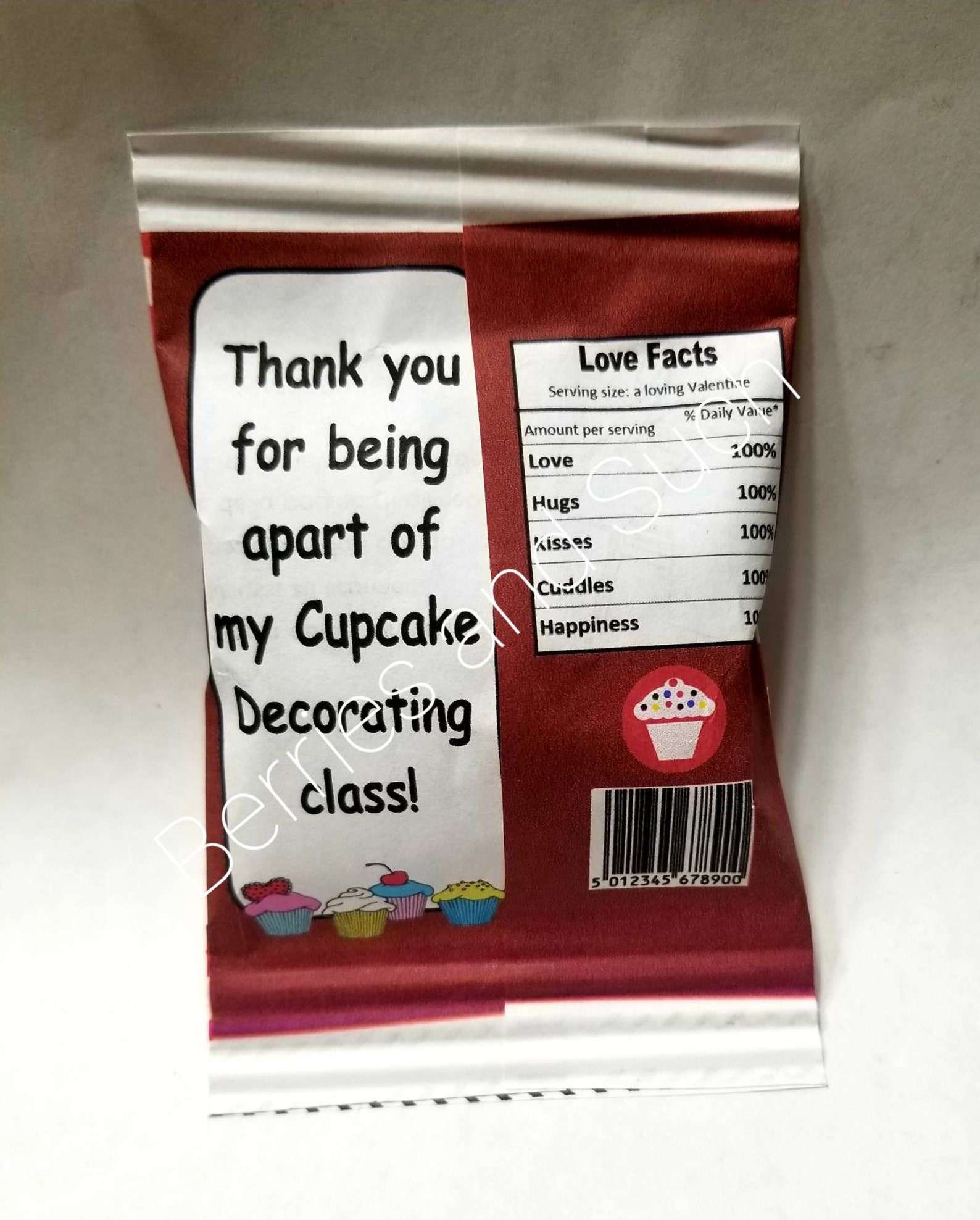 Personalized fruit snack wrapper Etsy.de