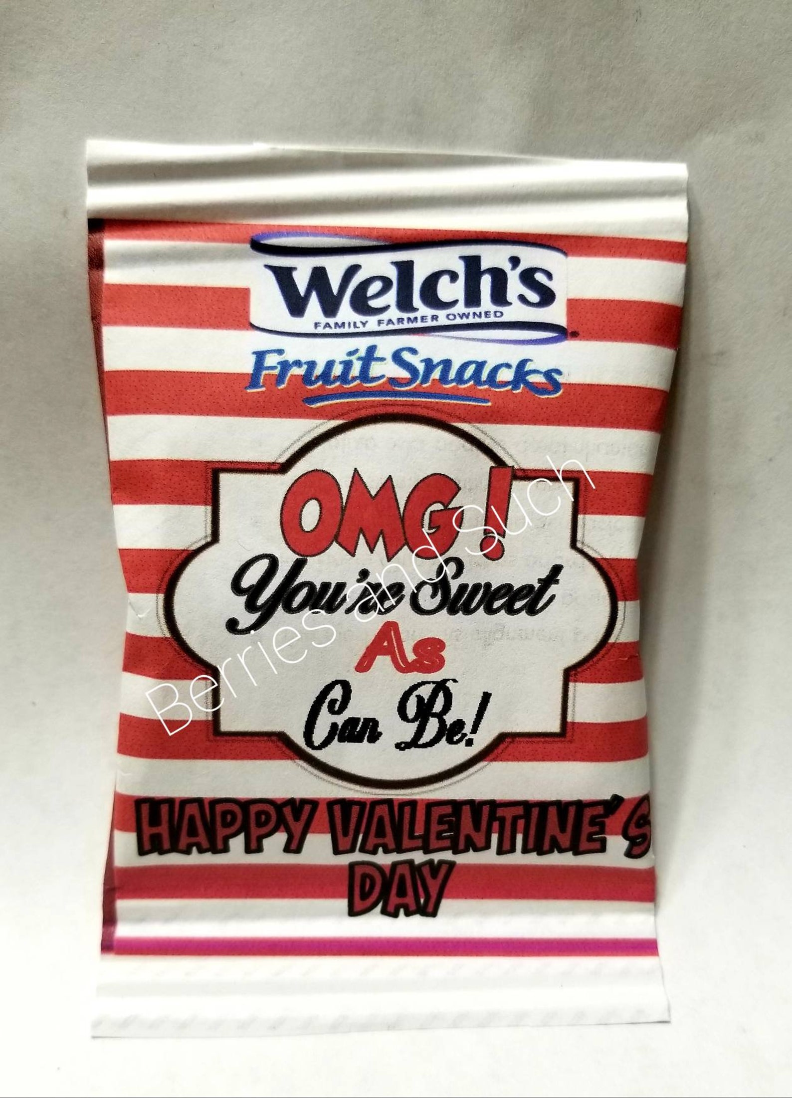 Personalized fruit snack wrapper Etsy.de