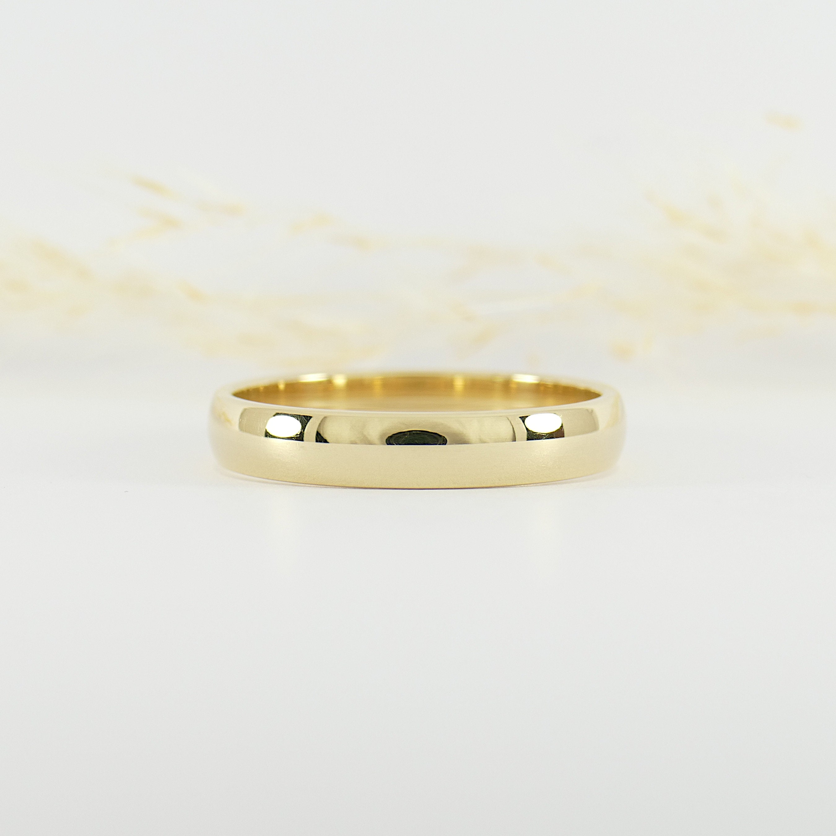カルティエ WEDDING BAND YELLOW GOLD 10号 Mojave 4mm Wedding Ring in 18K Yellow Gold | Brilliant Earth