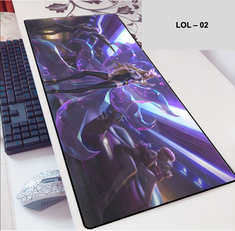 Gaming Mouse Pad Extended Mouse Pad XL XXL League of Etsy