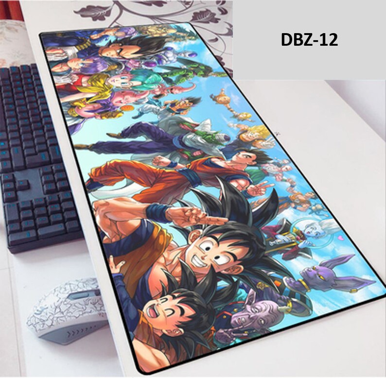 Gaming mouse pad Extended mouse pad XL XXL Dragon Ball Z Etsy