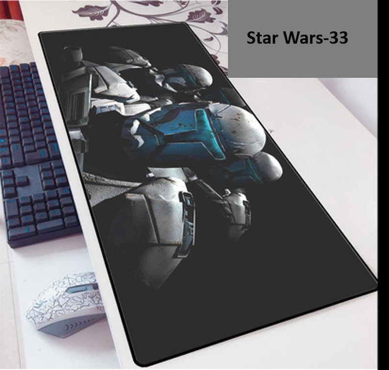 Gaming mouse pad XL XXL Star Wars stormtrooper Office Etsy
