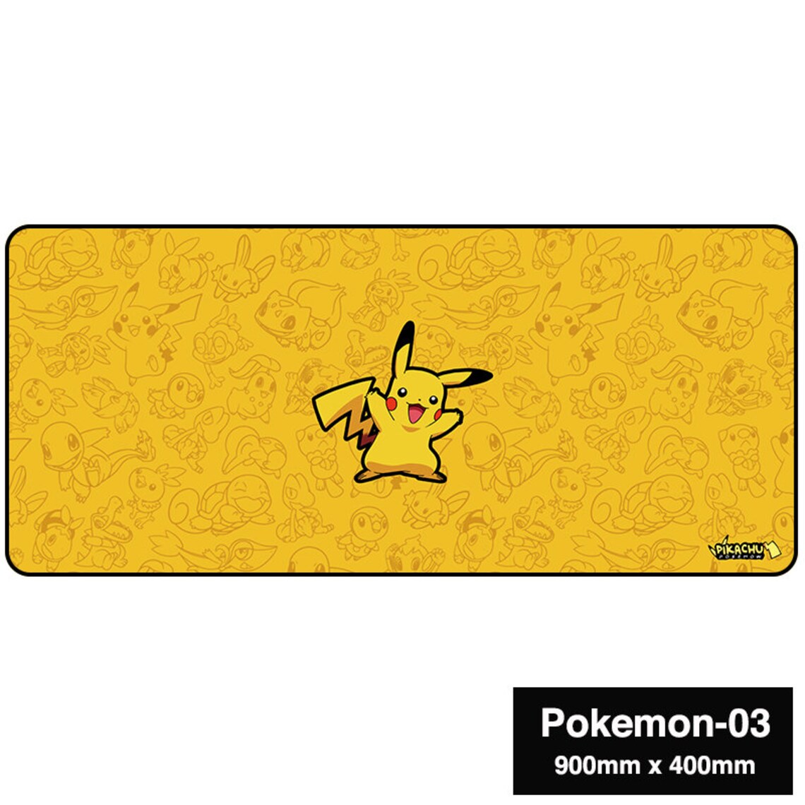 Gaming mouse pad Extended mouse pad XL XXL Pokemon Etsy
