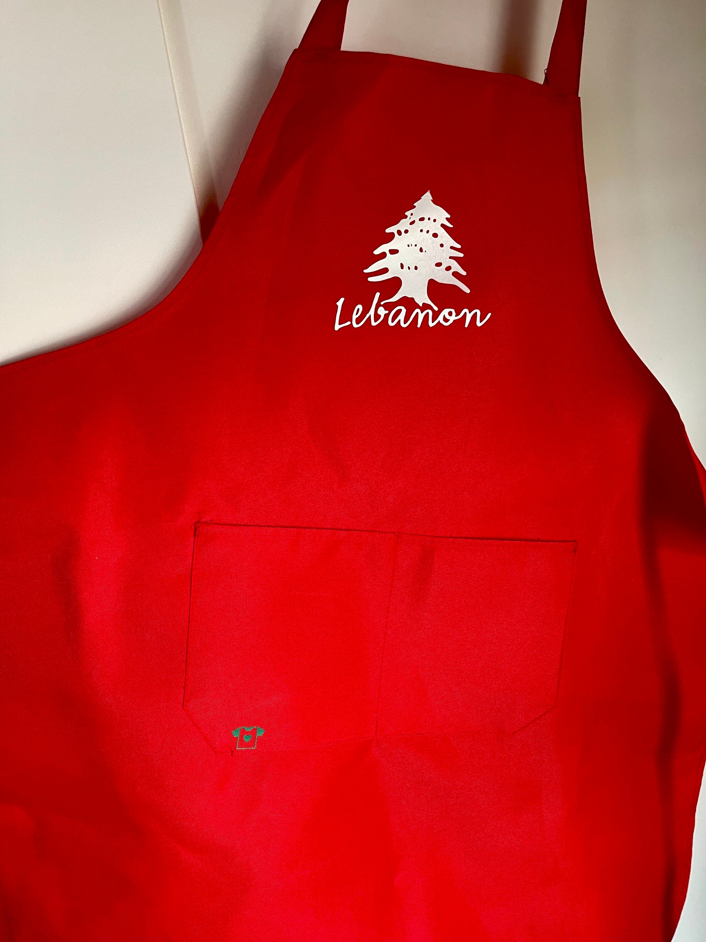 Apron, Kitchen Apron, Lebanese Good Morning Apron, Lebanon Apron, Apron