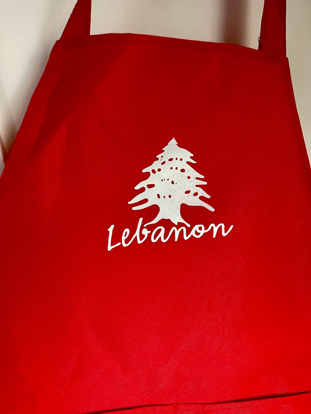 Apron, Kitchen Apron, Lebanese Good Morning Apron, Lebanon Apron, Apron