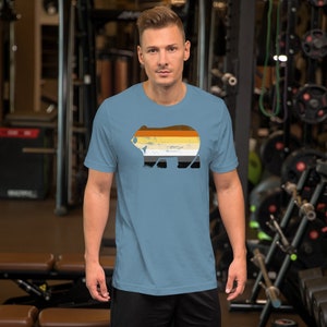 Vintage Bear Pride Logo T | Bear Pride Shirt | Gay Bear Apparel | Queer Pride Tee