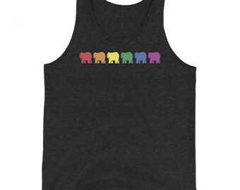 Rainbow Pride-tanktop: Beremy-logo, zomerkleding