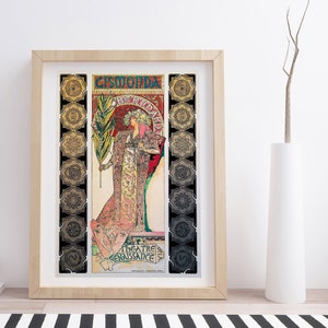 Gizmonda by Alphonse Mucha | Vintage Art Nouveau Print