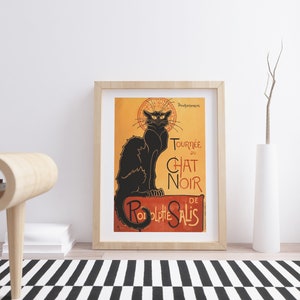 Tournée du Chat Noir by Theophile Alexandre Steinlen Vintage Advertising Poster image 3