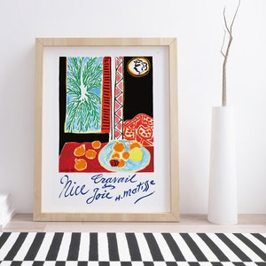 Nice by Henri Matisse | Vintage Travel Poster