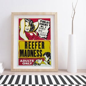 Reefer Madness, Staatsfeind Nr. 1 | Vintage Filmplakat