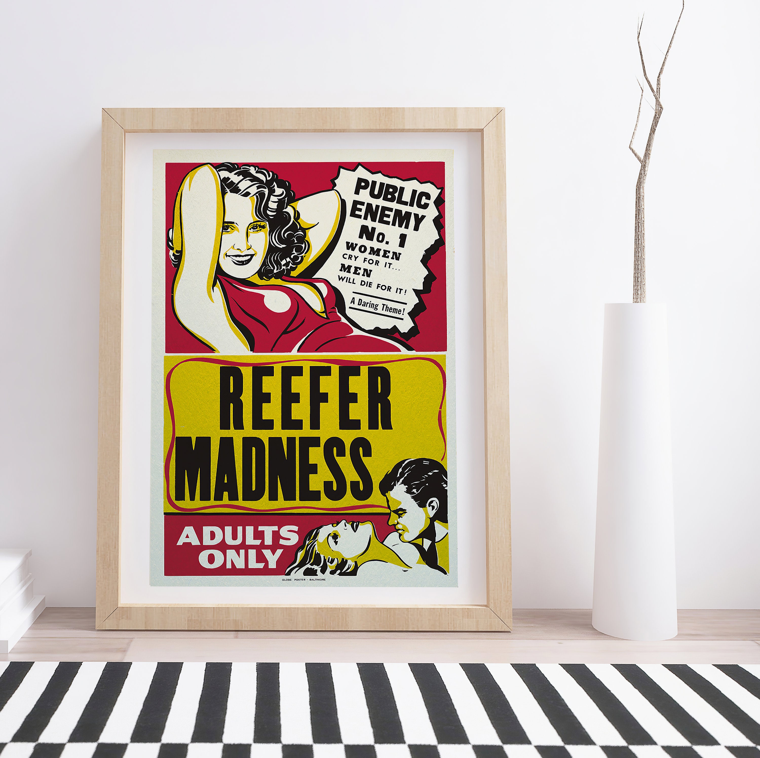 PUBLIC ENEMY フレーム付きポスター