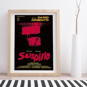 Suspiria Movie Poster | Vintage Horror Film Poster