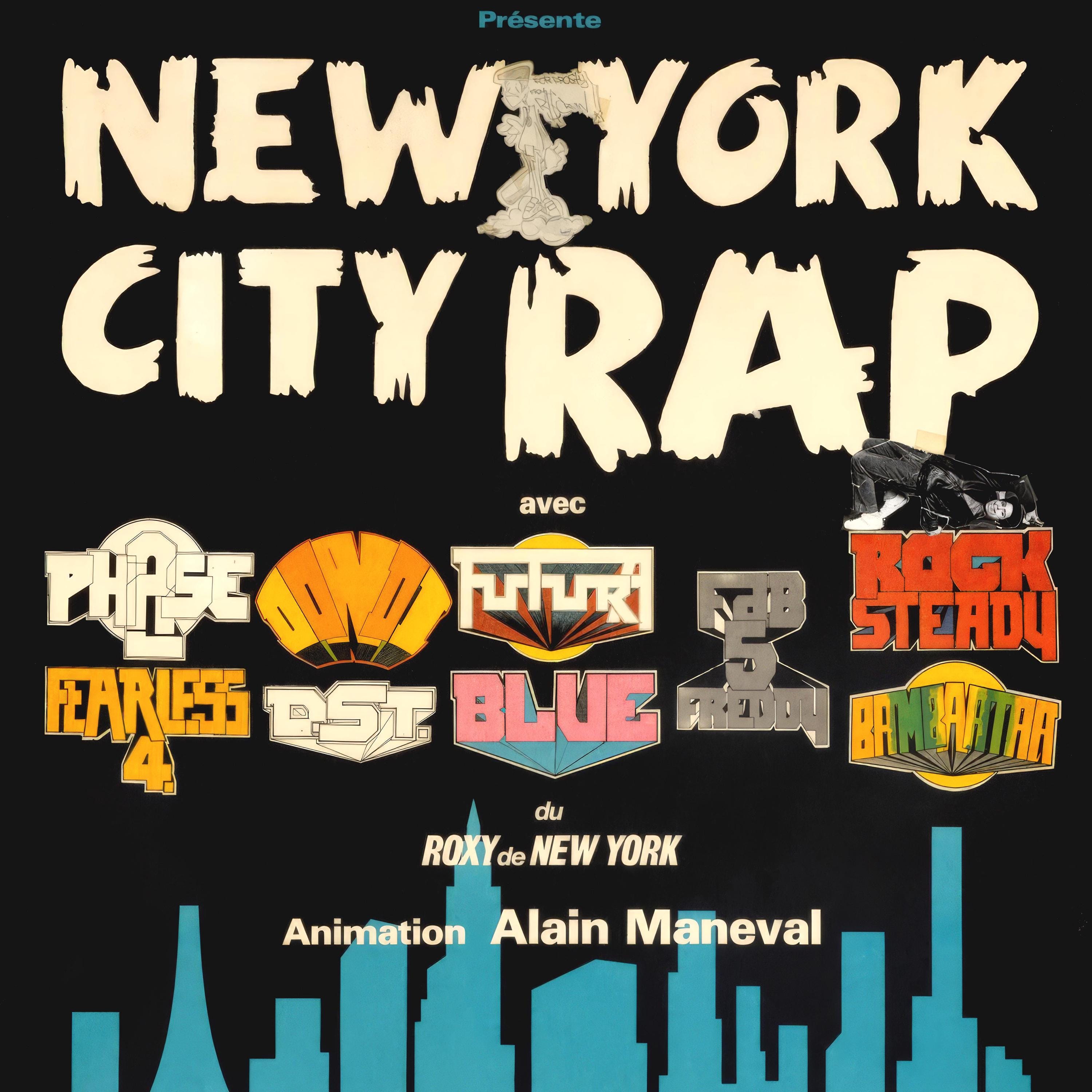 New York City Rap 1982 Concert Poster | Vintage Hip Hop Poster - Etsy