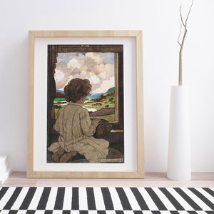 Il viaggio di Elizabeth Shippen Green / Stampa artistica vintage