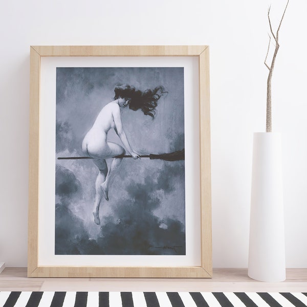 Départ pour le Sabbat de Albert Joseph Pénot / Vintage Fine Art Print