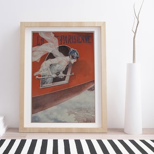 La Vie Parisienne No. 26 Cover | Vintage French Magazine Cover