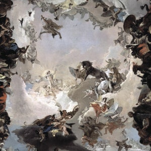 Allegory of the and Continents by Giovanni Battista Tiepolo