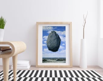 ルネ・マググリッド ピレネーの城 ジークレー Amazon｜Rene Magritteルネ・マグリット画家作品「ピレネーの城