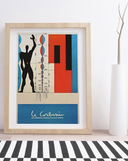 Le Corbusier | Vintage Art and Architecture Poster - Etsy