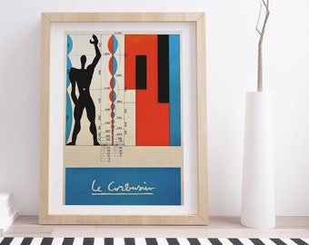 Le Corbusier  | Vintage Art and Architecture Poster