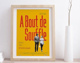 A Bout De Souffle | Vintage Movie Poster