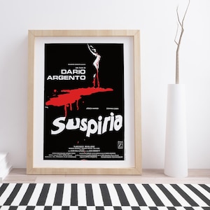 Suspiria 1977 Movie Poster | Vintage Horror Film Poster