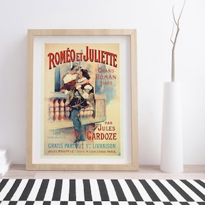 Roméo et Juliette von Jacques Wely | Vintage Werbeplakat