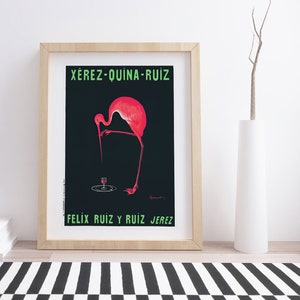 Xérez-Quina-Ruiz von Leonetto Cappiello | Vintage Werbeplakat