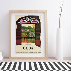 Viñales-Tal, Kuba | Vintage Reiseplakat