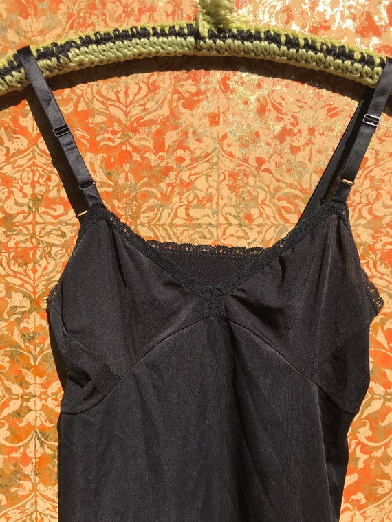 Vintage Black Stretch Camisole S/M Shadowline 34 -  Canada