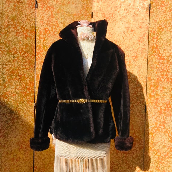 teddy bear coat short black