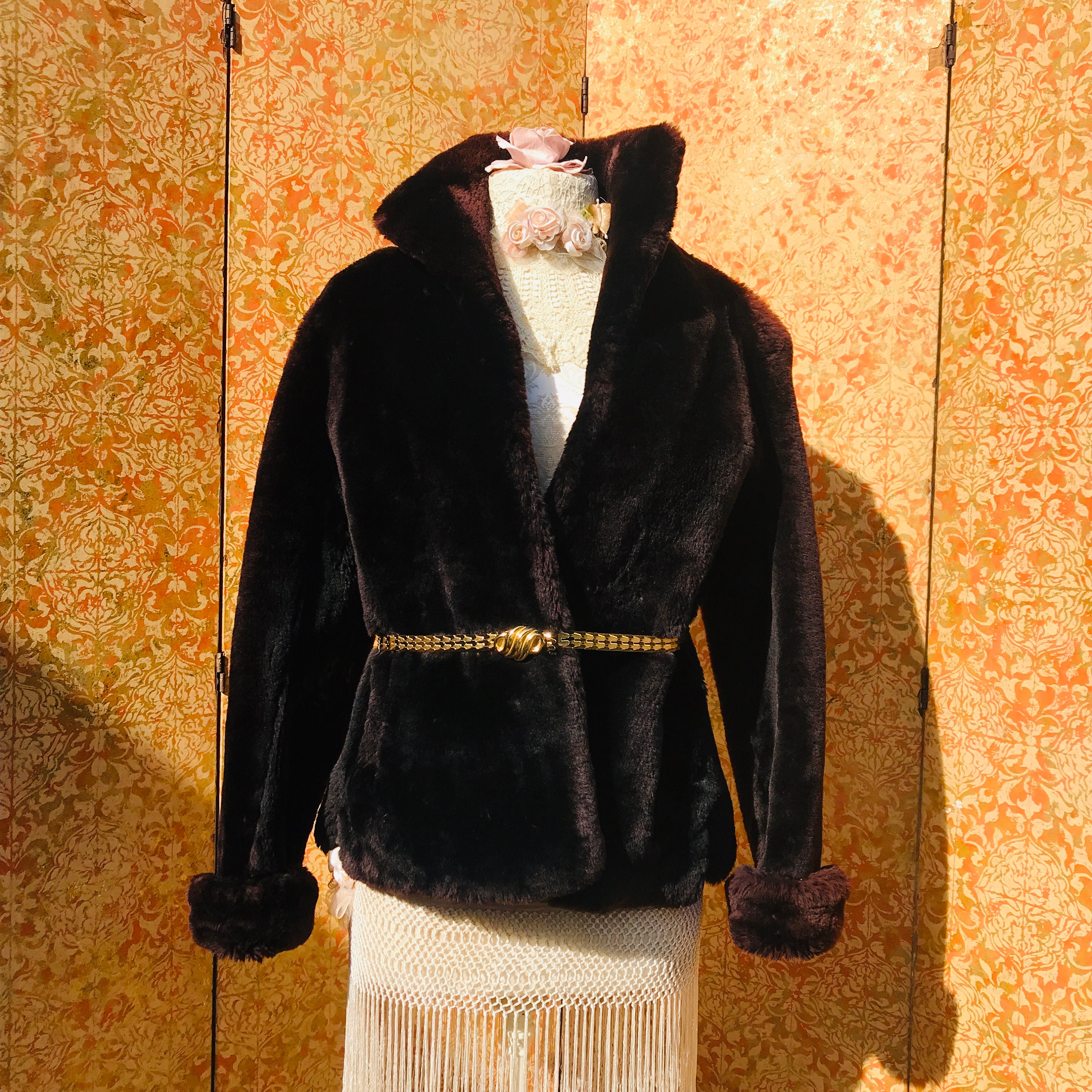 Faux Mouton Jacket - Etsy