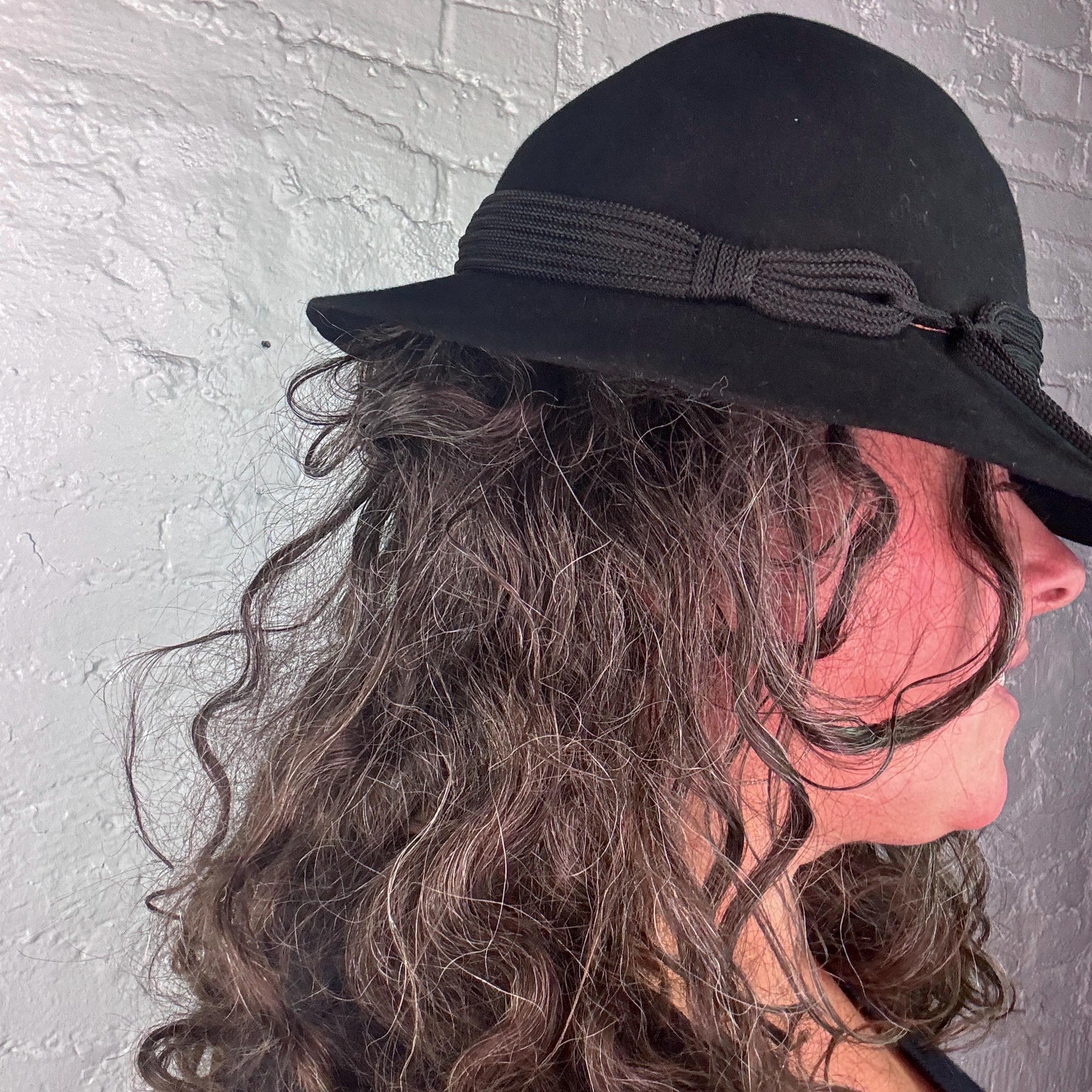 Chapeau Fedora Vintage Lite Felt – Laine Feutrée – Taille M – Marron – Fabriqué USA