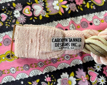 1980s Pink & Gray Rope Belt Carolyn Tanner - Etsy display picture 2