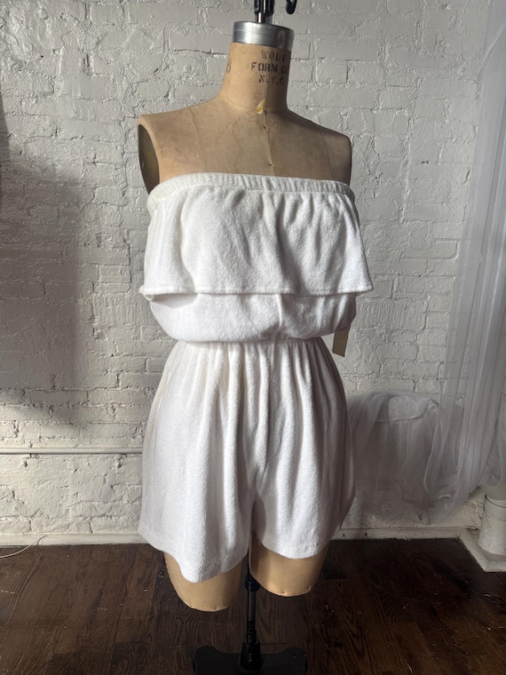 love shack fancy white mini dress LoveShackFancy Women's Natasha Flounce Tiered Dress - White