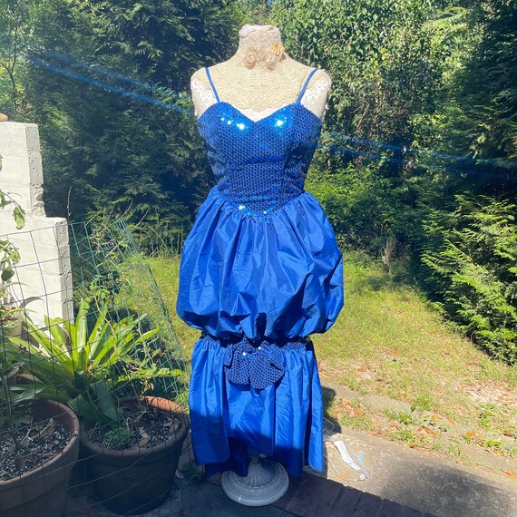 Vintage Prom Dress 80s S Alyce Designs 