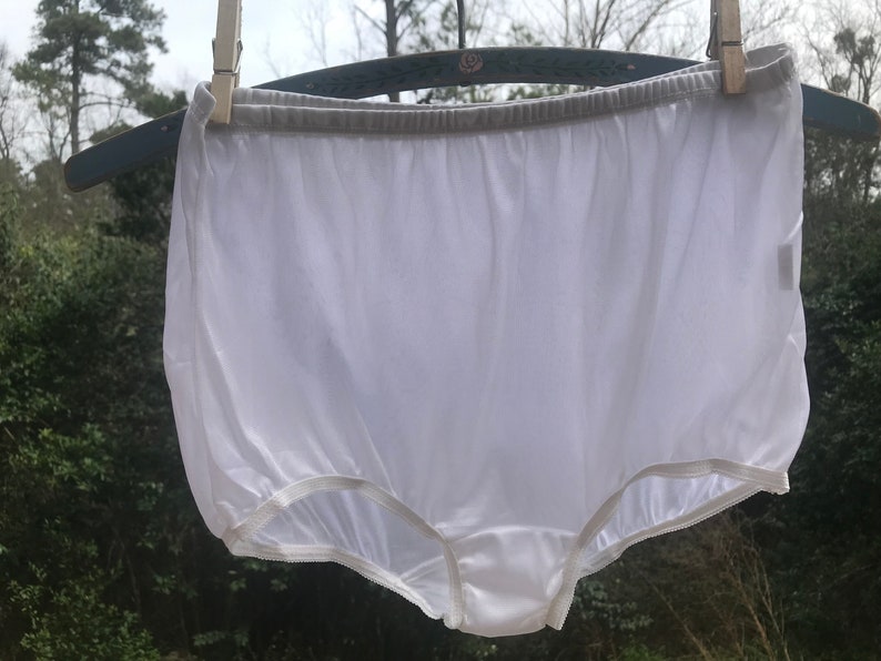 2 Pairs Vintage SATIN PANTIES 1960s Nylon Panties Sheer Etsy