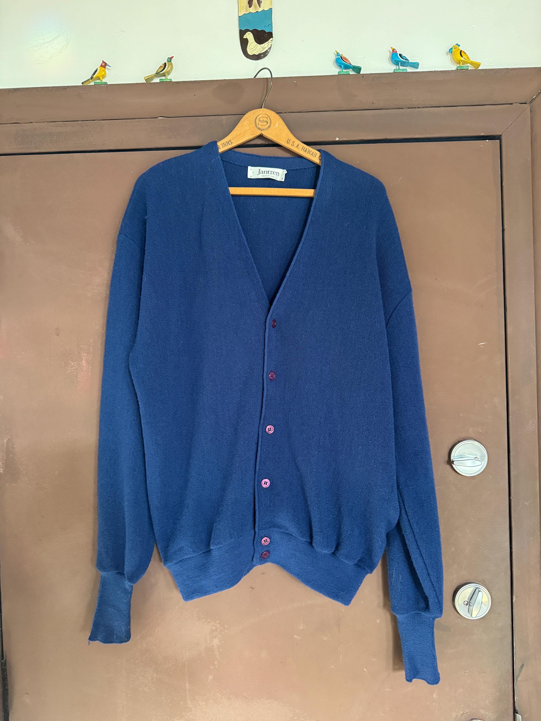 Jantzen Cardigan - Etsy Jantzen Cardigan - Etsy
