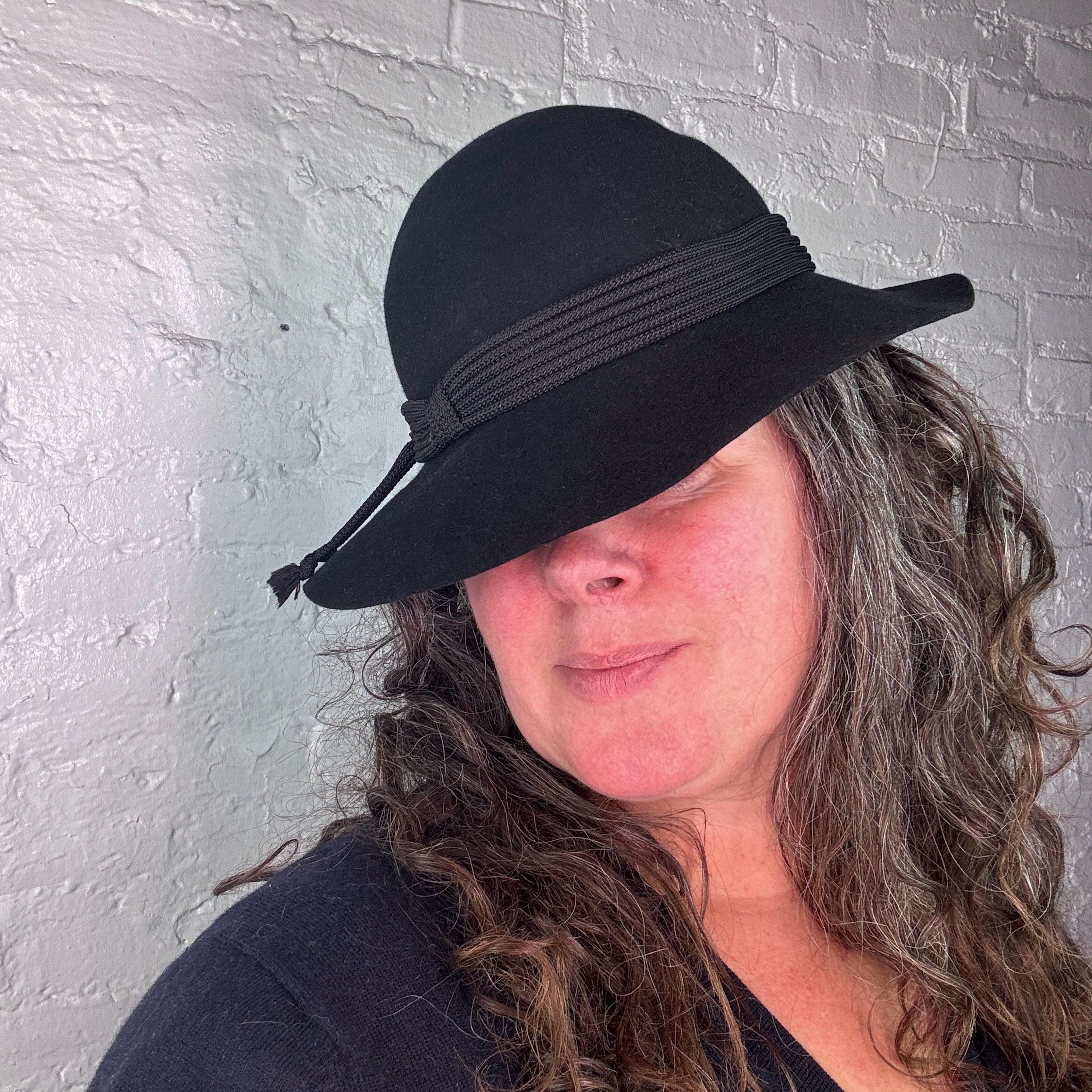 Vintage Don Anderson New York Womans Formal Hat Vibrant Colors w/ Black Feathers Don Anderson Hat - Etsy main image 2