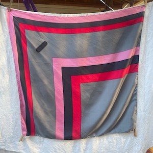 Vintage ROBERTA Di Camerino Venezia Oversized Silk Scarf