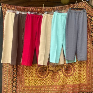 Pantalon fuselé vintage des années 80 28 x 26 Levi&#39;s Bend Over pantalon taille haute 6 couleurs disponibles !