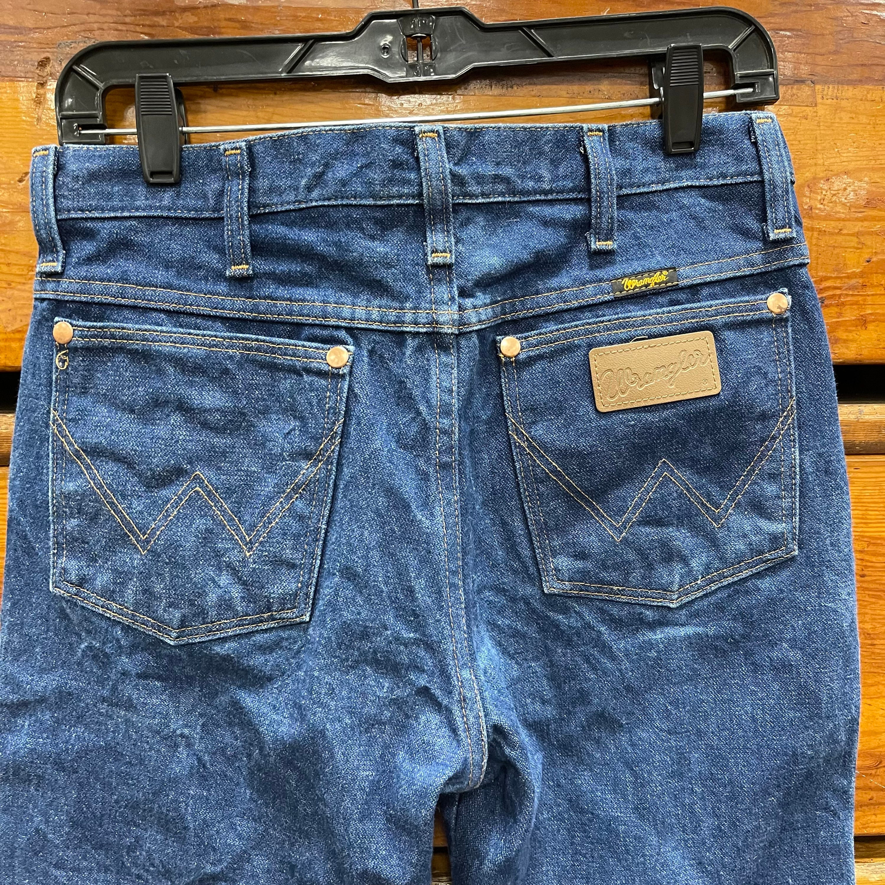 Vintage Wrangler Jeans 31 X 30 Dark Denim 936DEN 11 Rise - Etsy